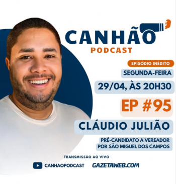 Pré-candidato a vereador encara pela primeira vez o “canhão” para debater assuntos polêmicos da política de São Miguel dos Campos