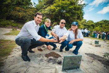 Espaço em Marechal Deodoro será revitalizado com o plantio de 40 mudas de pau-brasil