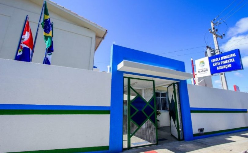 Reinauguração da Escola Kátia Pimentel Assunção que foi totalmente reformada. Foto: Pei Fon/ Secom Maceió