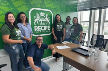 Representantes da Prefeitura de Maceió conhecem iniciativa para aperfeiçoar arborização na capital. | Secom Recife