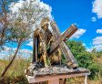 Escultor entrega novos elementos da via sacra de Palmeira dos Índios