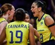 Brasil sofre, mas derrota Alemanha na Liga das Nações de vôlei