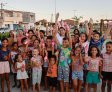 Crianças de São José da Laje participam da ‘Caravana Doce’ e recebem chocolates