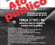 Sindjus-AL fará ato público em defesa da reestruturação da carreira e recomposição salarial nesta terça(1º)