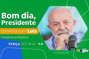 Presidente Lula concede entrevista a rádios no programa especial Bom dia, Presidente
