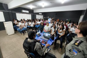 Segurança Pública promove ação de combate à violência em escola pública de Igreja Nova
