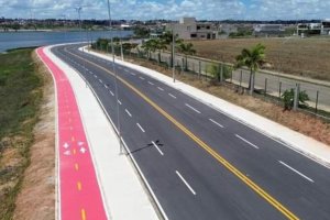 Prefeito Luciano vai inaugurar vias asfaltadas e sinalizadas com 12 metros de largura no Lago da Perucaba