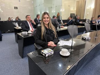 Deputada Sâmea Mascarenhas é a autora do projeto de lei ( Foto: Assessoria)