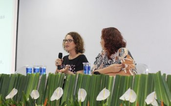 Teresa Ribeiro Baumstein deu algumas dicas para os textos acadêmicos se tornarem mais atraentes e acessíveis - Foto: Letícia Bezerra