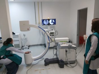 Novo arco cirúrgico do HGE foi montado para a realização de cirurgias ortopédicas na unidade - Juliete Karla