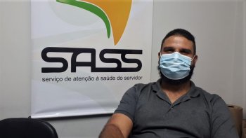 André Oliveira, educador físico e coordenador do SASS. Foto: Ascom/SMS