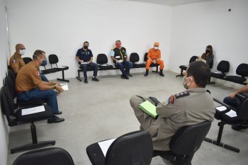 Reunião na Semscs discute atuação da força-tarefa. Foto: Marco Antônio/ Secom Maceió