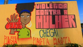 Arte do grafite envovle alunos em projetos de conscientização. Thiago Athaíde / Ascom Seduc