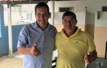 Deputado recebeu a visita do prefeito Jaime do Mercado