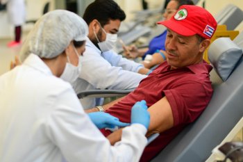 Segundo o Ministério da Saúde, para doar sangue é necessário que o voluntário tenha boa saúde. Carla Cleto / Ascom Sesau