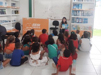 As atividades fomentaram a leitura infantil nos municípios alagoanos. Ascom Secult
