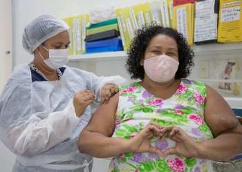 Vacinação em Maceió. Foto: Ascom SMS
